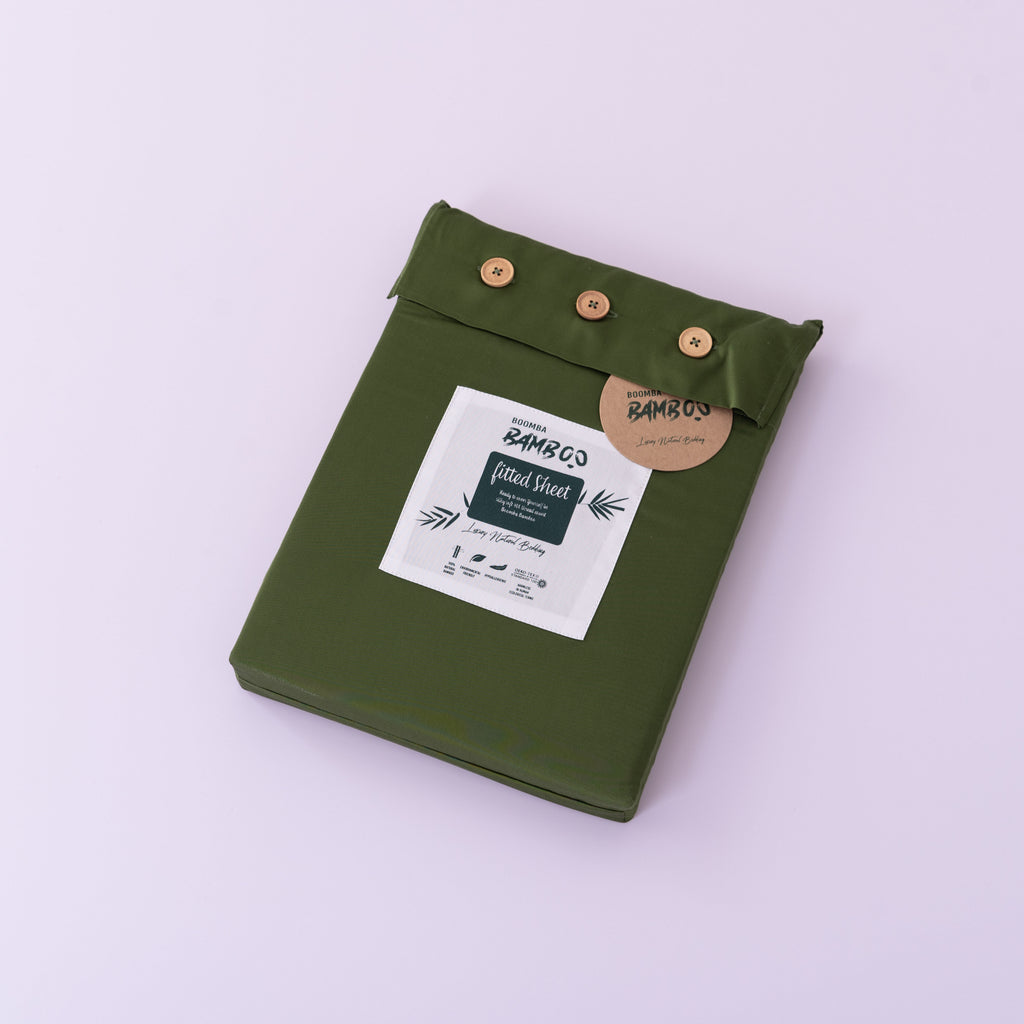 Hoeslaken - Deep Moss - Premium