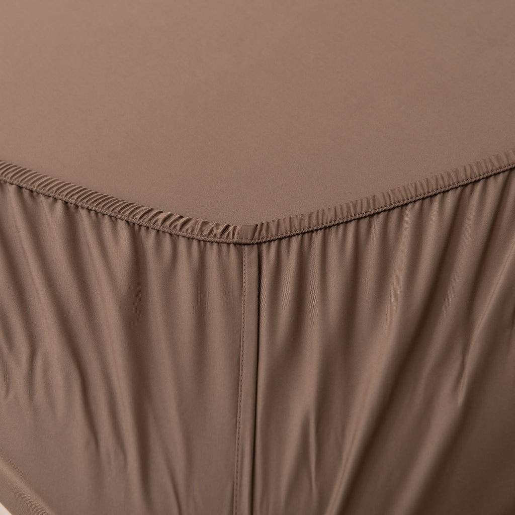 Hoeslaken (Topdekmatras) - Coffee Brown - Premium